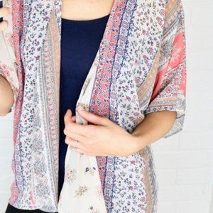 🌵 Liberty Love | Lightweight mixed floral kimono